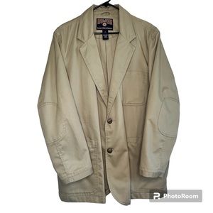 Duluth Trading Company | VINTAGE Presentation Jacket Sport Coat Khaki | Size L